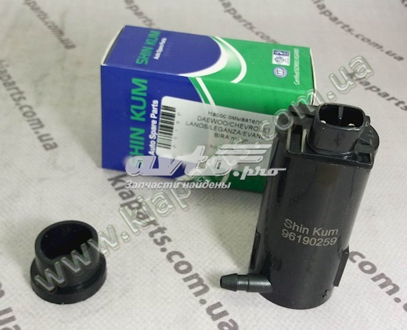 Моторчик омивача переднього скла Shin KUM 96190259 ціна, від 3.64 USD