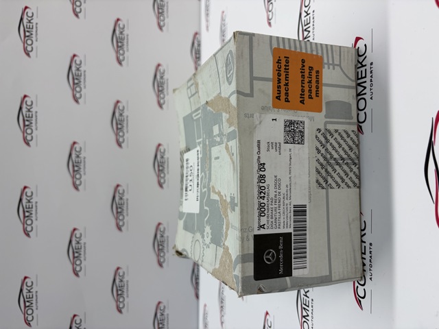 Гальмівні колодки Mercedes A0004200804 ціна, від 127.47 USD