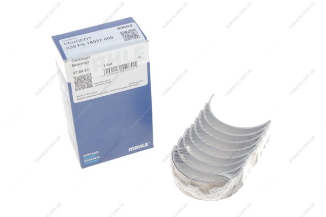 Шатунні вклалиші колінвала STD Mahle Original 039PS18037000 ціна, від 20.03 USD