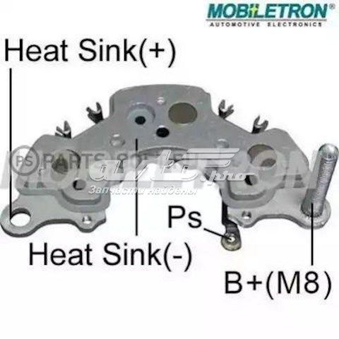 Міст діодний генератора RH85 Mobiletron