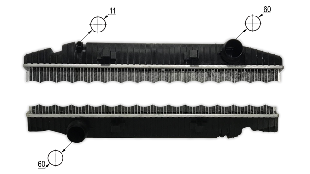 Купити 701IV111901 Perfekt Cooling Радіатор двигуна