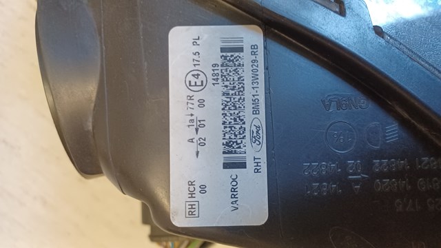 BM5113W029RB Ford Фара правая
