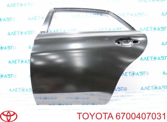 6700407031 Toyota Двері пасажирськи задні ліві