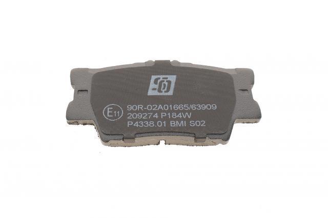 Задні дискові колодки Solgy 209274