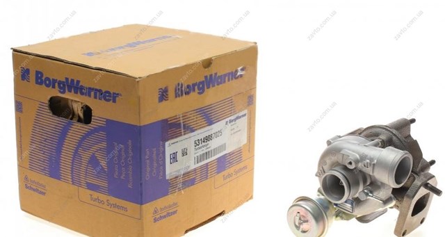 Турбіна Borg-Warner 53149887025 ціна, від 239.97 USD