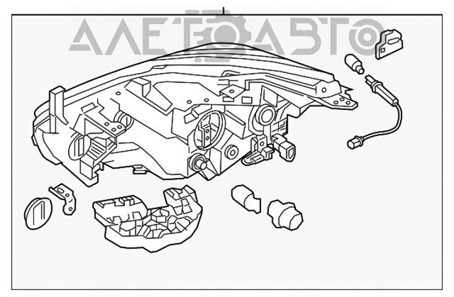 260109UE5C Nissan/Infiniti Основна фара - вставка
