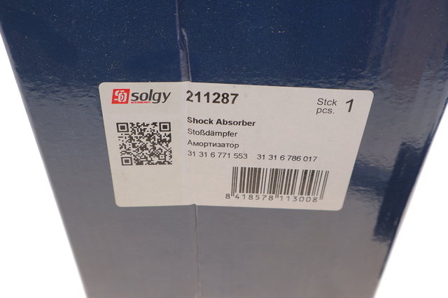 Амортизатора передній лівий 211287 Solgy