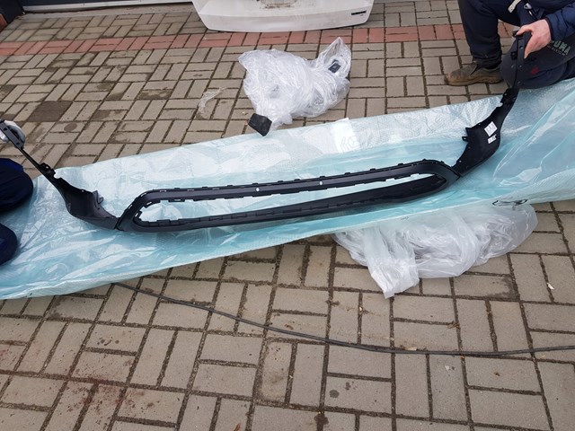 Бампер передній, нижня частина 86512B8AA0 Hyundai/Kia