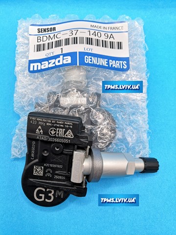 Купити BDMC37140 Mazda Датчик контролю тиску в шинах