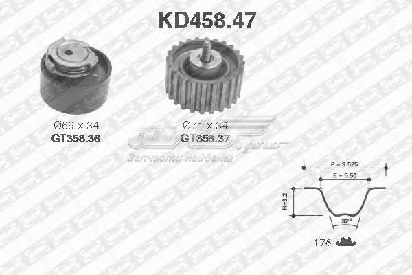 Комплект ГРМ NTN KD45847 ціна, від 90.84 USD
