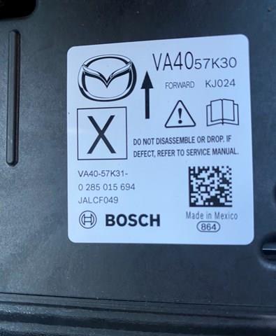 VA4057K30 Mazda Модуль-процесор управління подушки безпеки