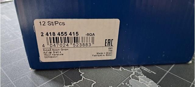  Bosch 2418455415 ціна, від 61.98 USD