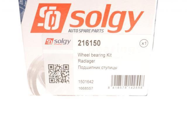 216150 Solgy Підшипник маточини передньої