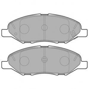 LP3169 Delphi колодки гальмівні передні, дискові