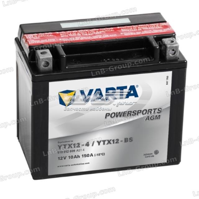 Купити Акумулятор Varta Ємність 10А/г 510012009
