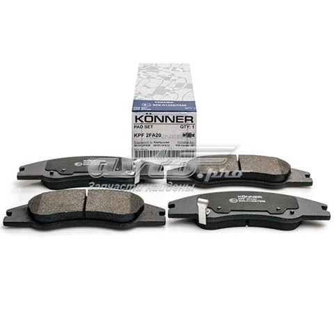 Гальмівні колодки Konner KPF2FA20 ціна, від 23.21 USD
