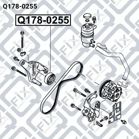 Натяжний ролик Q-fix Q1780255 ціна, від 18.56 USD