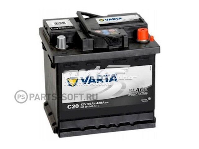 Авто акумулятор Варта 55 А/г 12 В (555064042)