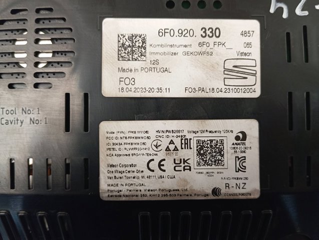 6F0920330 VAG 