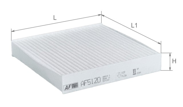 AF5120 Alpha Filter Внутрішньосалонний фільтр