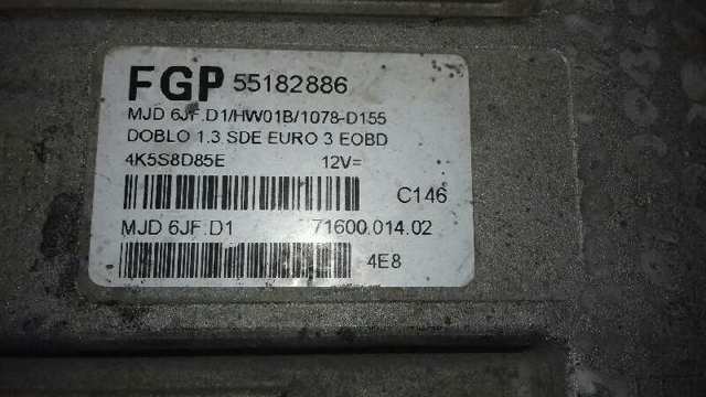  55182886 Fiat/Alfa/Lancia