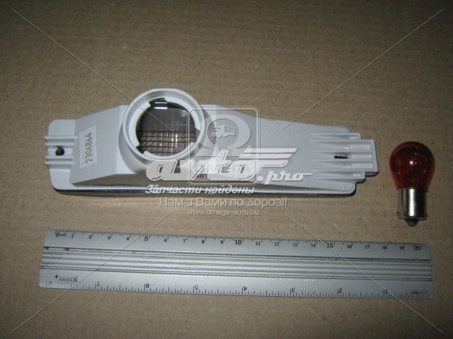 Габарит-покажчик повороту в бампері, лівий Depo/Loro/Abakus 4411607LBVS