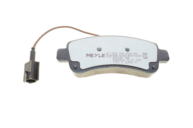 Задні гальмівні колодки Meyle 0252598721PD ціна, від 27.90 USD