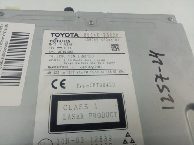  8614078220 Toyota