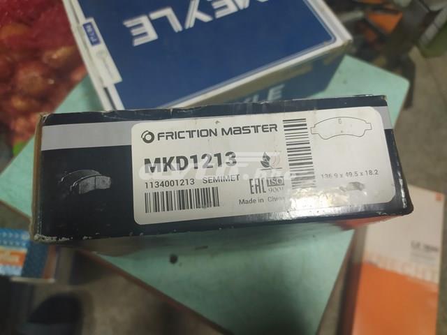 MKD1213 Friction Master колодки гальмівні передні, дискові