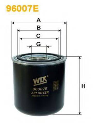 96007E WIX фільтр осушувача повітря (вологомастиловідділювача (TRUCK))