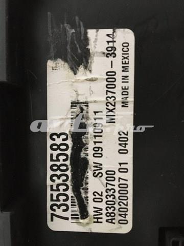  Fiat/Alfa/Lancia 735538583 ціна, від 36.28 USD