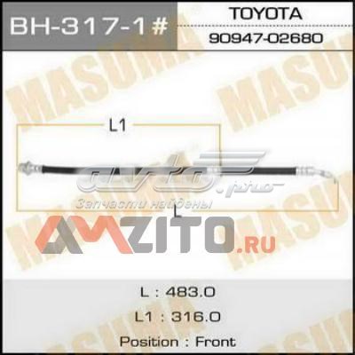 Купити BH3171 Masuma Шланг гальмівний передній, лівий