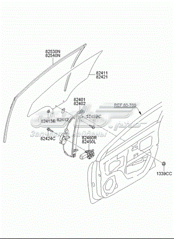  825404X000 Hyundai/Kia