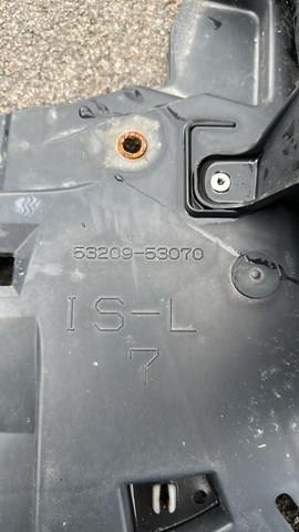 5320953070 Toyota Повітропровід (дефлектор) радіатора, лівий