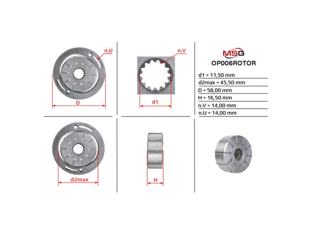  OP006ROTOR MSG