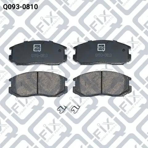 Q0930810 Q-fix Передні гальмівні колодки