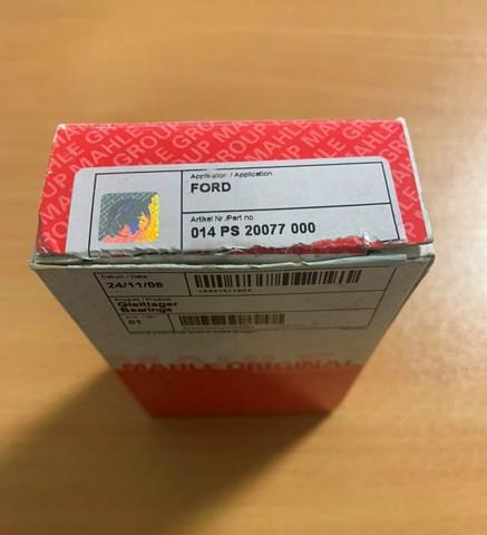 Вкладиші шатунні 014PS20077000 Mahle Original