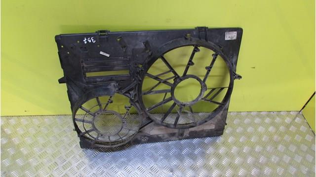 Купити 7L0121203 VAG Дифузор радіатора охолодження, в зборі з двигуном і крильчаткою
