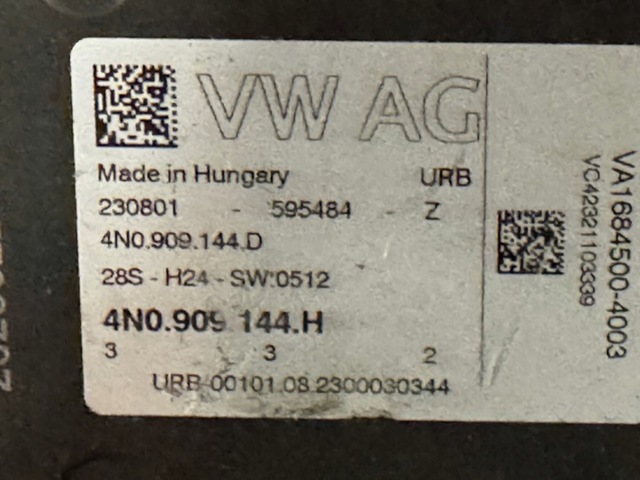 Рульова рейка 4N0909144D VAG