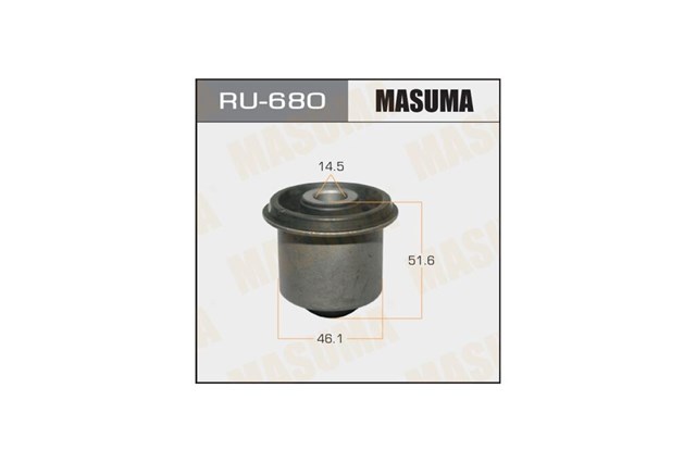 Сайлентблок переднього верхнього важеля Masuma RU680 ціна, від 10.14 USD