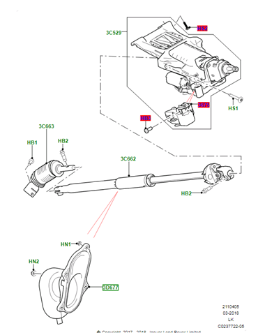  LR033649 Land Rover