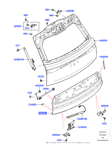 LR151861 Land Rover 