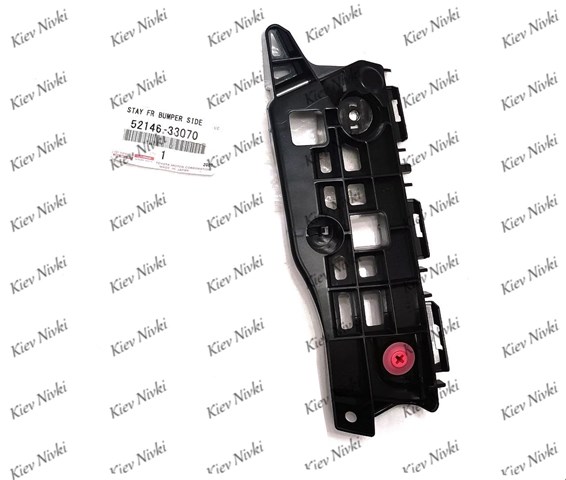 5214633070 Toyota Кронштейн бампера переднього, зовнішній лівий
