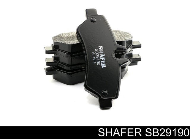 SB29190 Shafer Колодки гальмівні задні, дискові