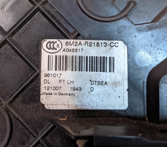 Замок передньої лівої двері 6M2AR21813CC Ford