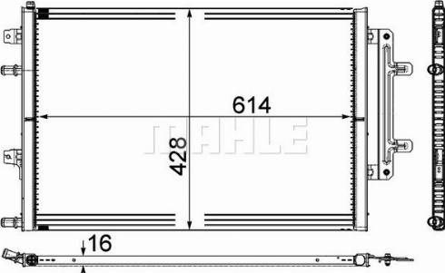 Радіатор основний Glyser 012383 ціна, від 124.93 USD