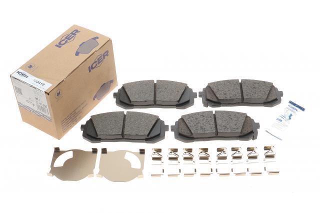 Гальмівні колодки Icer 182419 ціна, від 52.08 USD