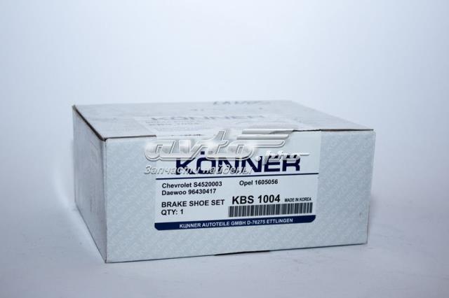 KBS1004 Konner Колодки гальмівні задні, барабанні