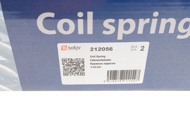 Задні пружини 212056 Solgy