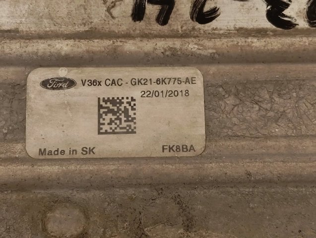 Система охолодження наддувочного повітря Ford GK216K775AE ціна, від 158.28 USD